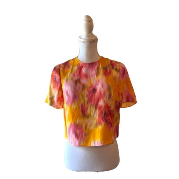 Ted Baker Hitaku Abstract Print Top ~NWT~ - Picture 2 of 3